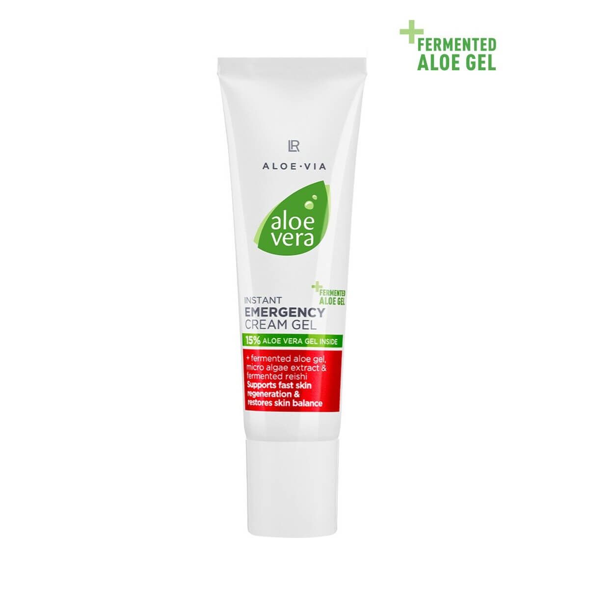 Gel d'urgence Lr Aloe Vera favorise une régénération rapide après des accidents mineurs
