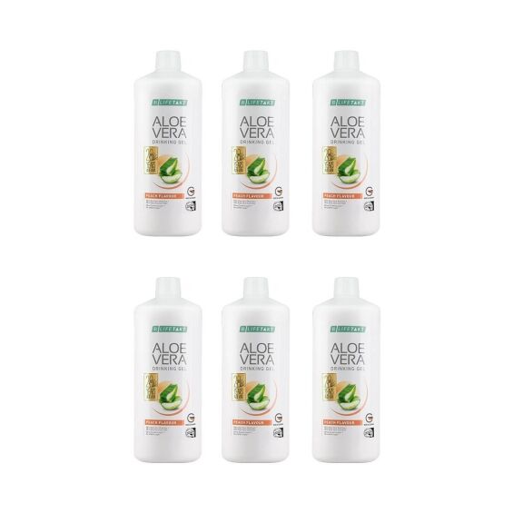 Aloes Żel do Picia o Smaku Brzoskwiniowym dla osób ograniczających cukier w diecie