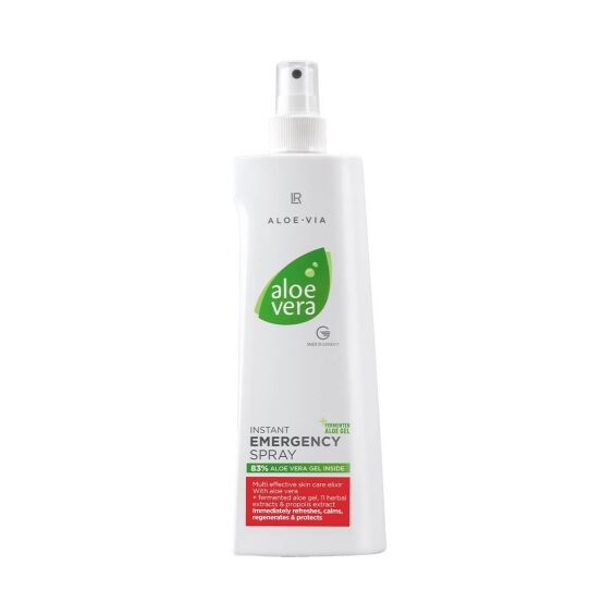 Aloe Vera Spray Pierwszej Pomocy a z fermentowanym żelem aloesowym