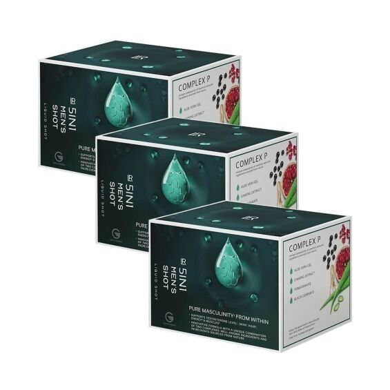 Lr 5 in 1 Men Beauty Shot 3 Pieces Set