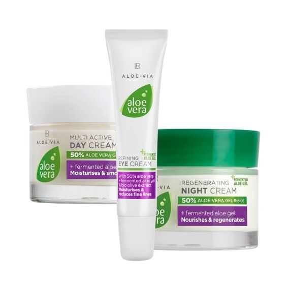 Lr Aloe Vera Set de Cuidados Faciais para todos os tipos de pele