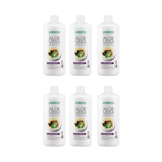 Aloe Vera do picia Acai 6Pak z witaminą C i minerałami