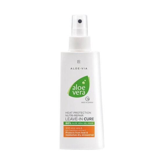 Odżywka do Włosów bez Spłukiwania Lr Aloe Vera Nutri Repair chroni przed ciepłem.