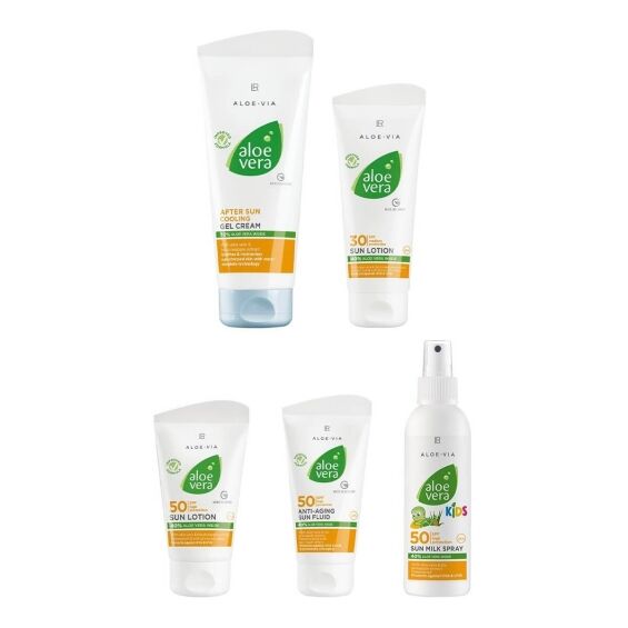 Set di Protezione Solare Aloe Vera – Creme Solari naturali e doposole di ultima generazione