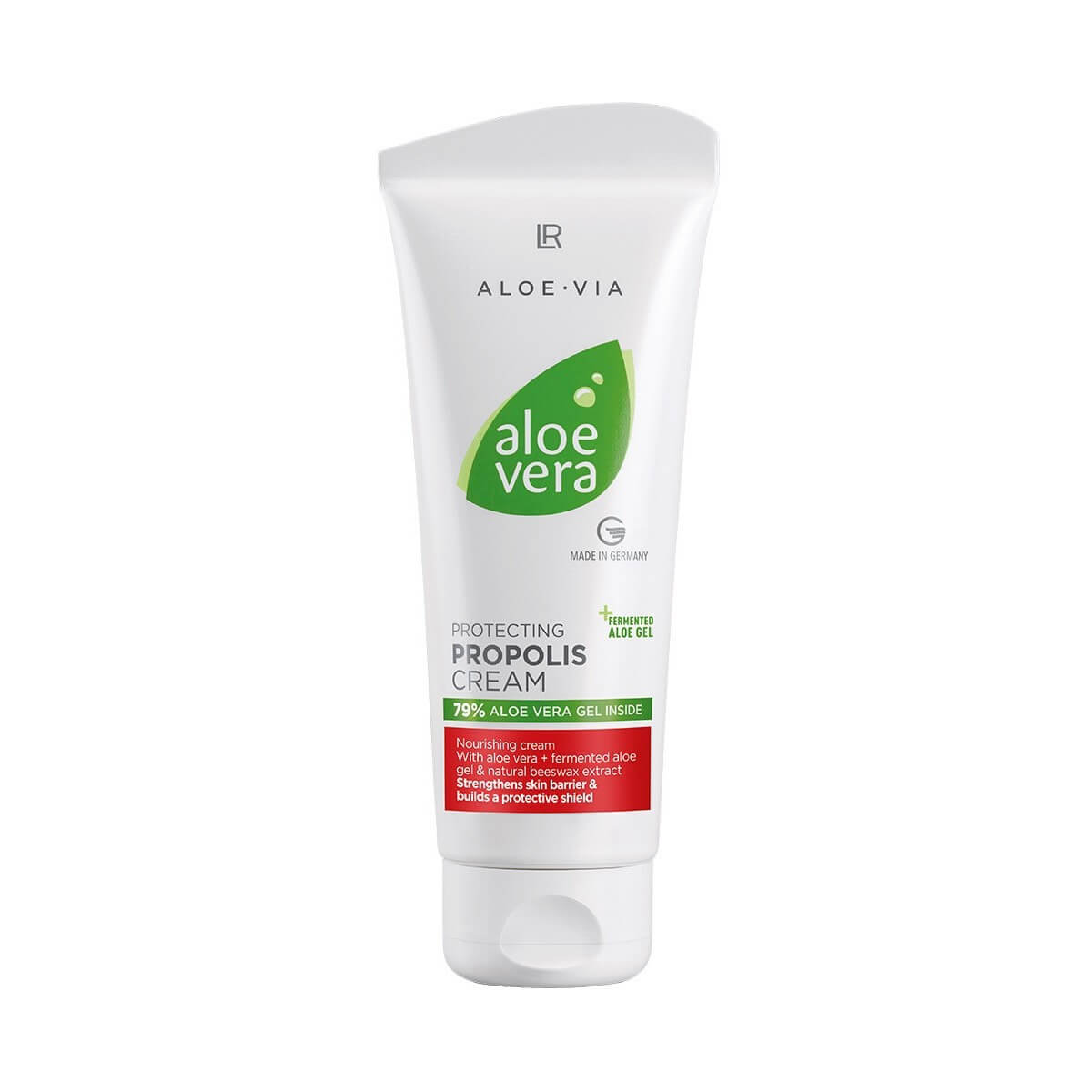 Crema de Aloe Vera con Propóleo y con gel de aloe vera fermentado para mayor hidratación
