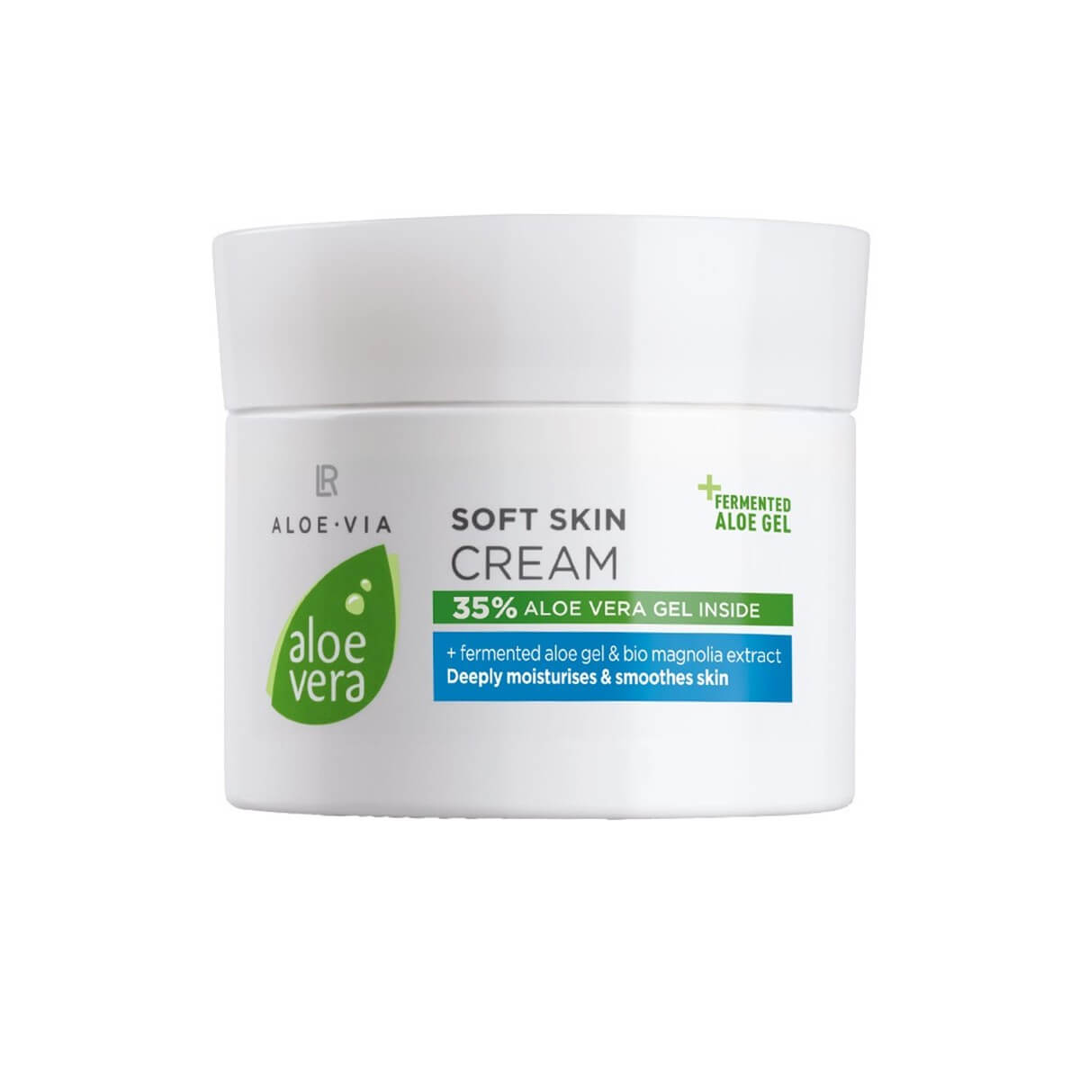 Aloe Vera Zart Hautcreme mit fermentierte Aloe Vera-Gel für mehr Feuchtigkeit