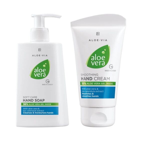 Zestaw do rąk Aloe Vera na szorstkie dłonie