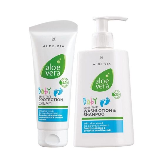 Set cura del bambino Aloe Vera