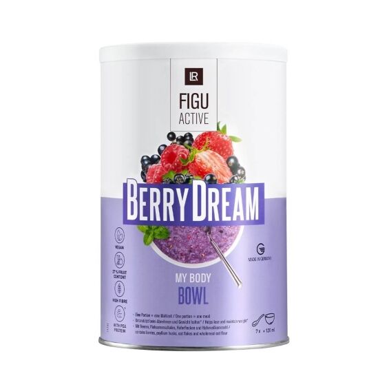 Figu Active Kaša na Chudnutie Berry Dream s vysokým obsahom vlákniny