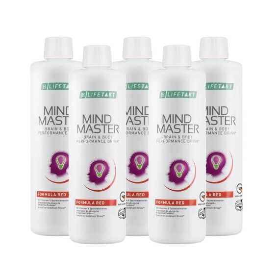 Mind Master Napój Red 5Pak czerwony